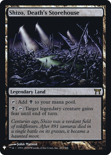 Shizo, Death's Storehouse (LIST-CHK-283) - The List Foil