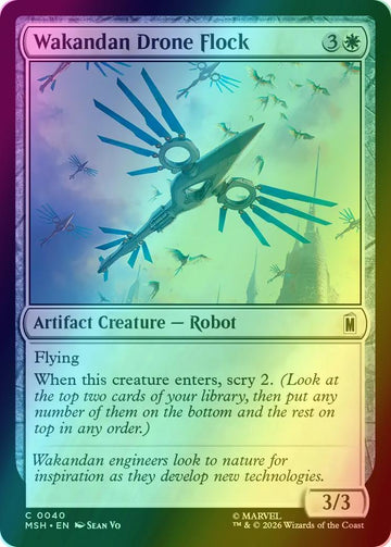 Wakandan Drone Flock [40] [Marvel Super Heroes] [Foil]