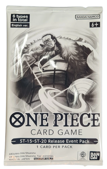 One piece ST 15-ST 20 RELEASE EVENT PACK (Crocodile Cover)