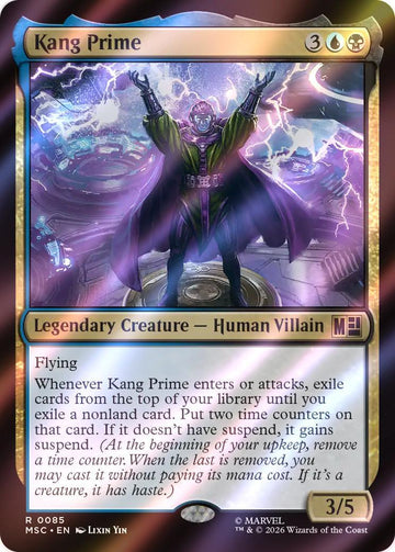 Kang Prime [85] [Marvel Super Heroes: Commander] [Surge Foil]