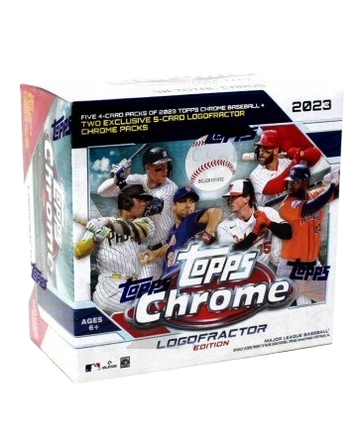 2023 Topps Chrome Baseball Logofractor Edition Box