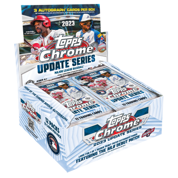 2023 Topps Chrome Update Series Baseball Jumbo Box
