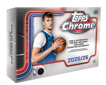 2025/26 Topps Chrome Basketball Breaker's Delight 6 Box Case