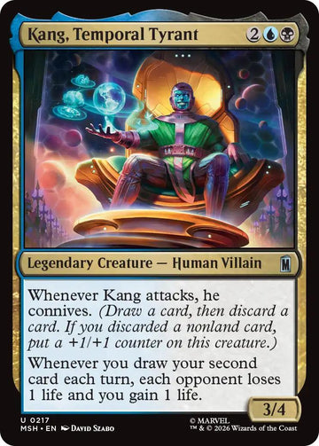 Kang, Temporal Tyrant [217] [Marvel Super Heroes] [Non-Foil]