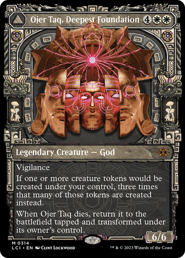Ojer Taq, Deepest Foundation // Temple of Civilization (LCI-314) - The Lost Caverns of Ixalan: (Showcase) Foil