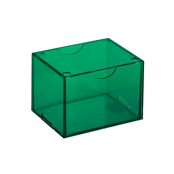 Dragon Shield Strongbox Deck Case - 100+ - Clear Green