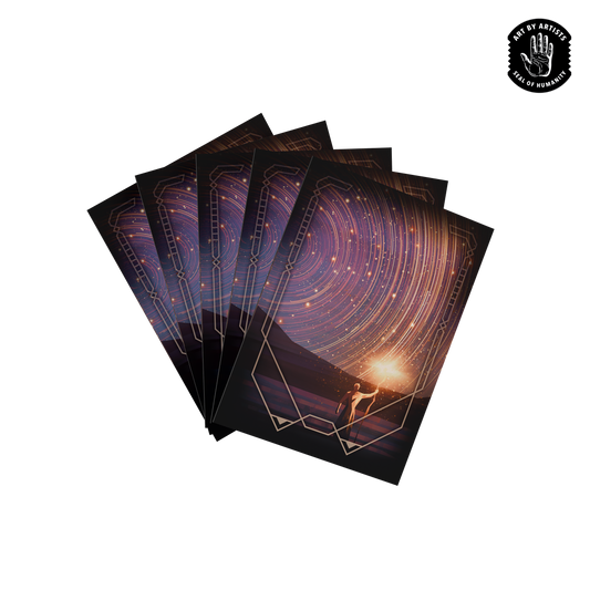 Curator Masterwork Series Sleeves - Standard Size - 100ct - Olga Tereshenko - Silence