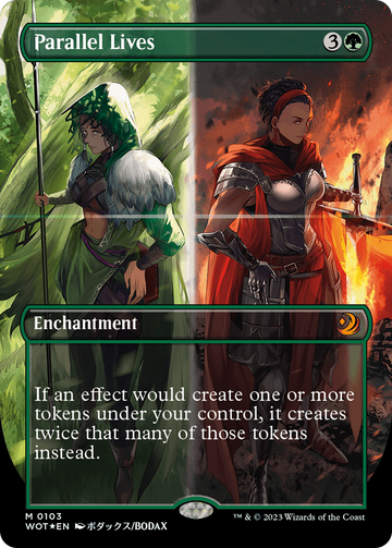 Parallel Lives (WOT-103) - Wilds of Eldraine: Enchanting Tales (Borderless) Foil