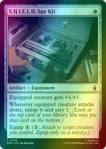 S.H.I.E.L.D. Spy Kit [36] [Marvel Super Heroes] [Foil]
