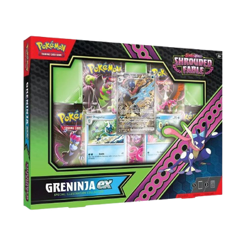 Pokemon Scarlet & Violet Shrouded Fable Kingdra/Greninja EX Special Illustration Collection