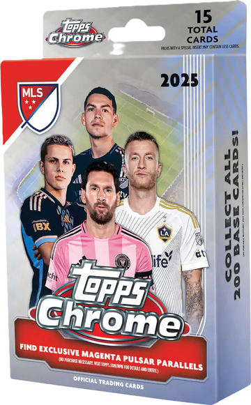 2025 Topps MLS Chrome Soccer Hanger
