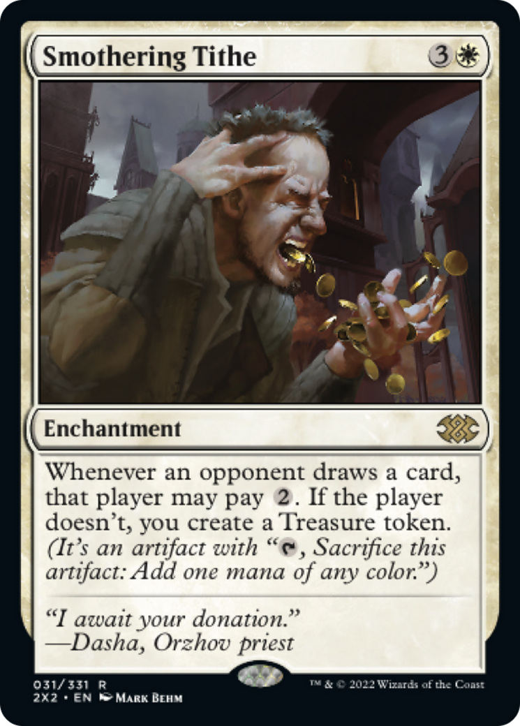 Smothering Tithe (2X2-031) - Double Masters 2022 Foil