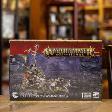 Warhammer AoS - Snarlboss on War-Wheela