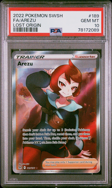 PSA 10 FA/AREZU LOST ORIGIN