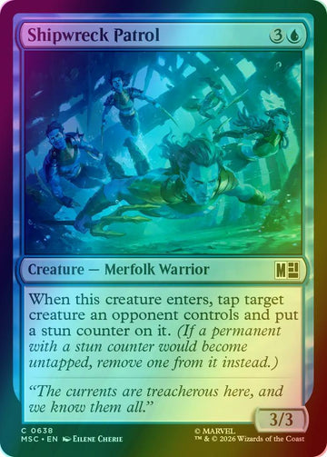 Shipwreck Patrol [638] [Jumpstart] [Marvel Super Heroes: Commander] [Foil]