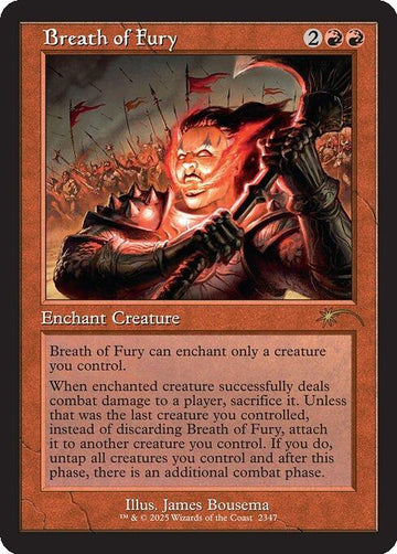 Breath of Fury [2347] [Retro Frame] [Back In My Day !] [Secret Lair Drop] [Non-Foil]