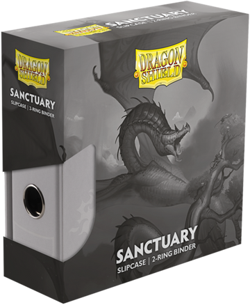Dragon Shield Slipcase Binder - 2-Ring - Sanctuary White