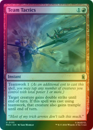 Team Tactics [155] [Marvel Super Heroes] [Foil]