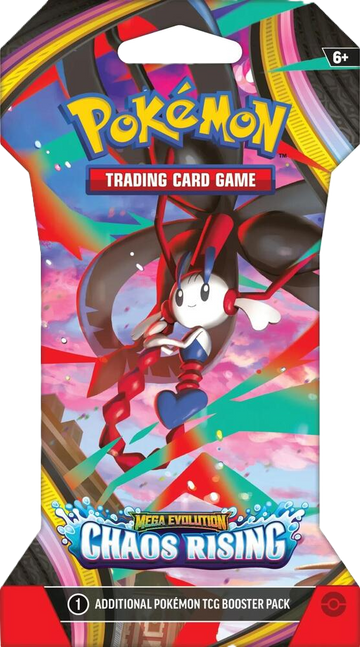 Pokemon Mega Evolution Chaos Rising Sleeved Booster Pack