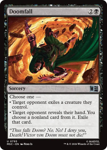 Doomfall [795] [Jumpstart] [Marvel Super Heroes: Commander] [Non-Foil]