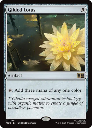 Gilded Lotus [199] [Marvel Super Heroes: Commander] [Non-Foil]
