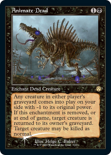 Animate Dead (JDG-007) - Judge Gift Cards 2022 Foil