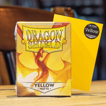 Dragon Shield 100ct Matte - Yellow