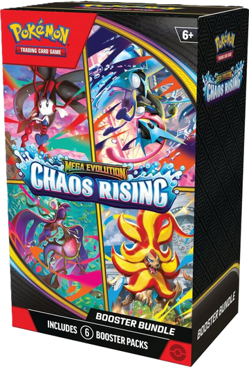Pokemon Mega Evolution Chaos Rising Booster Bundle Box