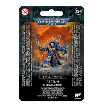 Games Workshop Warhammer 40,000: Space Marines Captain in Gravis Armour