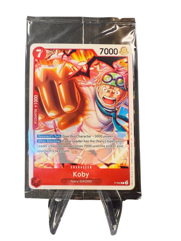 SEALED Koby P-092 & Monkey.D.Luffy P-L OP-12 Release Event Promo