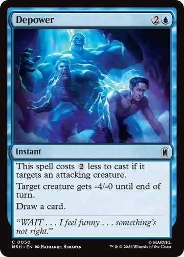Depower [50] [Marvel Super Heroes] [Non-Foil]