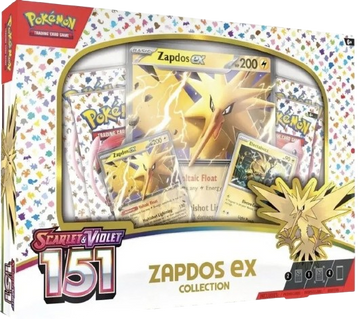 Pokemon Scarlet & Violet 151 Zapdos ex Collection
