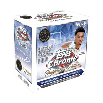 2023/24 Topps Chrome Basketball Sapphire Edition Box