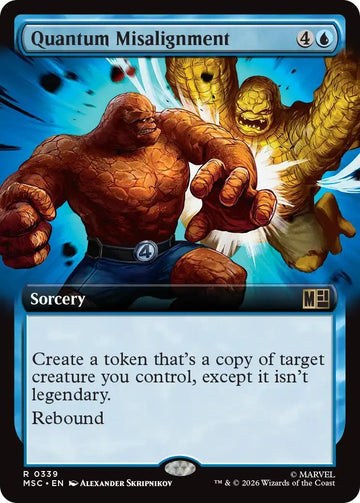 Quantum Misalignment [339] [Extended Art] [Marvel Super Heroes: Commander] [Non-Foil]