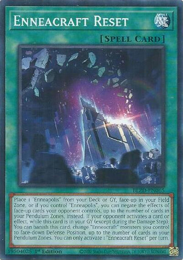 Enneacraft Reset - BLZD-EN065 - Common - 1st Edition