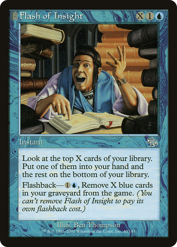 Flash of Insight (JUD-040) - Judgment: (tombstone) Foil