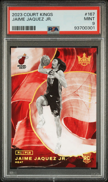 2023 Panini Court Kings #167 - Rookie Lievel 4 IV - Jaime Jaquez JR. - PSA Graded Card