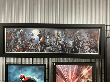 Gabriele Dell'Otto - Spider-Verse Giclee on Canvas Signed by Stan Lee ES 50 Made