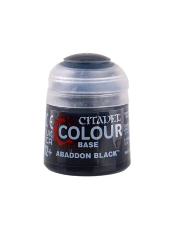 Games Workshop Citadel Colour Abaddon Black Base Paint