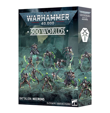 Games Workshop Warhammer 40,000: 500 Worlds Battalion Necrons