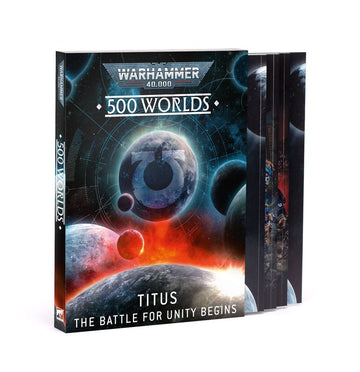 Games Workshop Warhammer 40,000: 500 Worlds: Titus The Battle for Unity Begins Slipcase