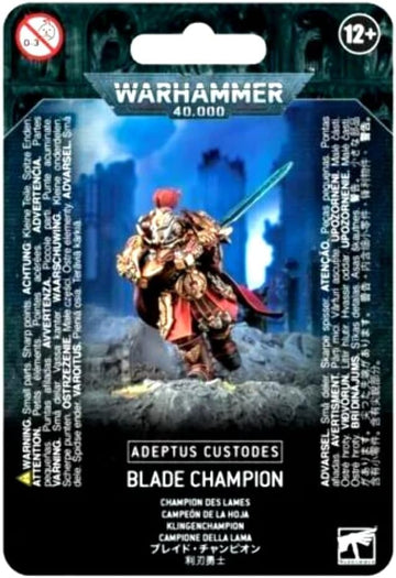 Games Workshop Warhammer 40,000: Adeptus Custodes Blade Champion