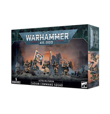 Games Workshop Warhammer 40,000: Astra Militarum Cadian Command Squad