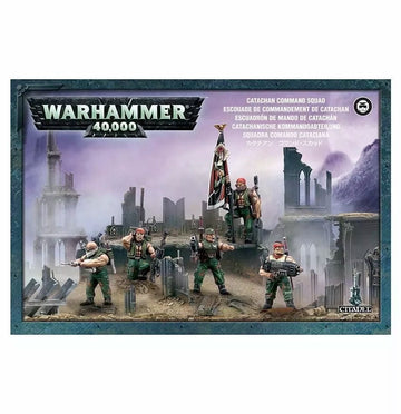 Games Workshop Warhammer 40,000 Astra Militarum: Catachan Command Squad