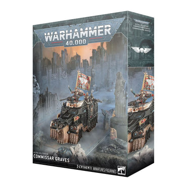 Games Workshop Warhammer 40,000: Astra Militarum Commissar Graves
