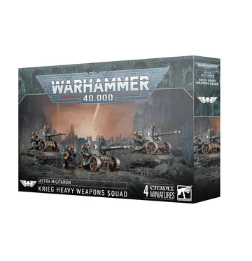 Games Workshop Warhammer 40,000: Astra Militarum Krieg Heavy Weapons Squad
