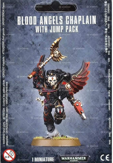 Games Workshop Warhammer 40,000: Blood Angels Chaplain with Jump Pack