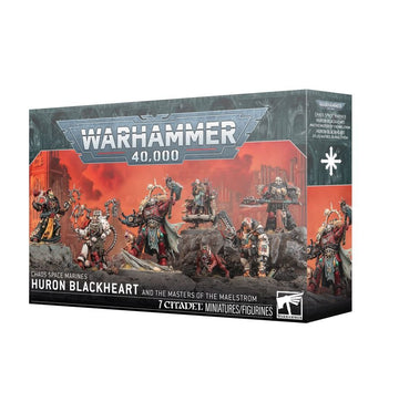 Games Workshop Warhammer 40,000: Chaos Space Marines Huron Blackheart and the Masters of the Maelstrom