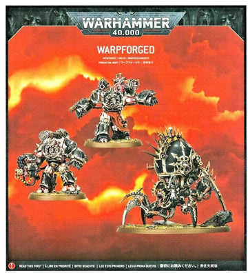 Games Workshop Warhammer 40,000: Chaos Space Marines Warpforged Venomcrawler and Obliterator