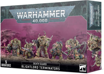 Games Workshop Warhammer 40,000: Death Guard Blightlord Terminators